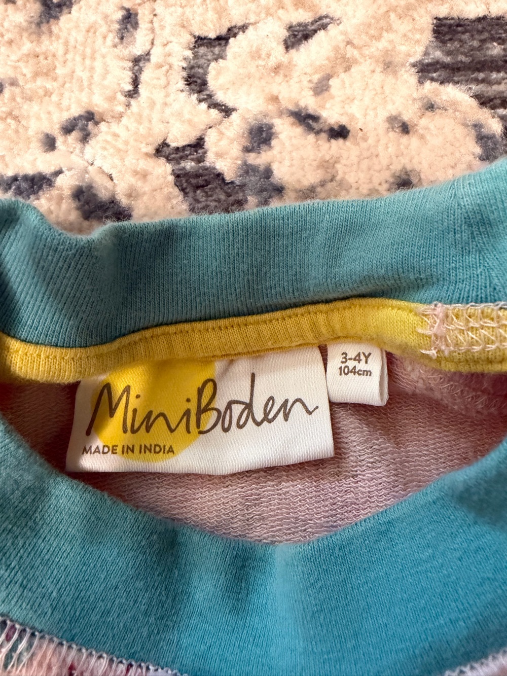 MiniBoden Kids Floral Dress pockets 3-4 years